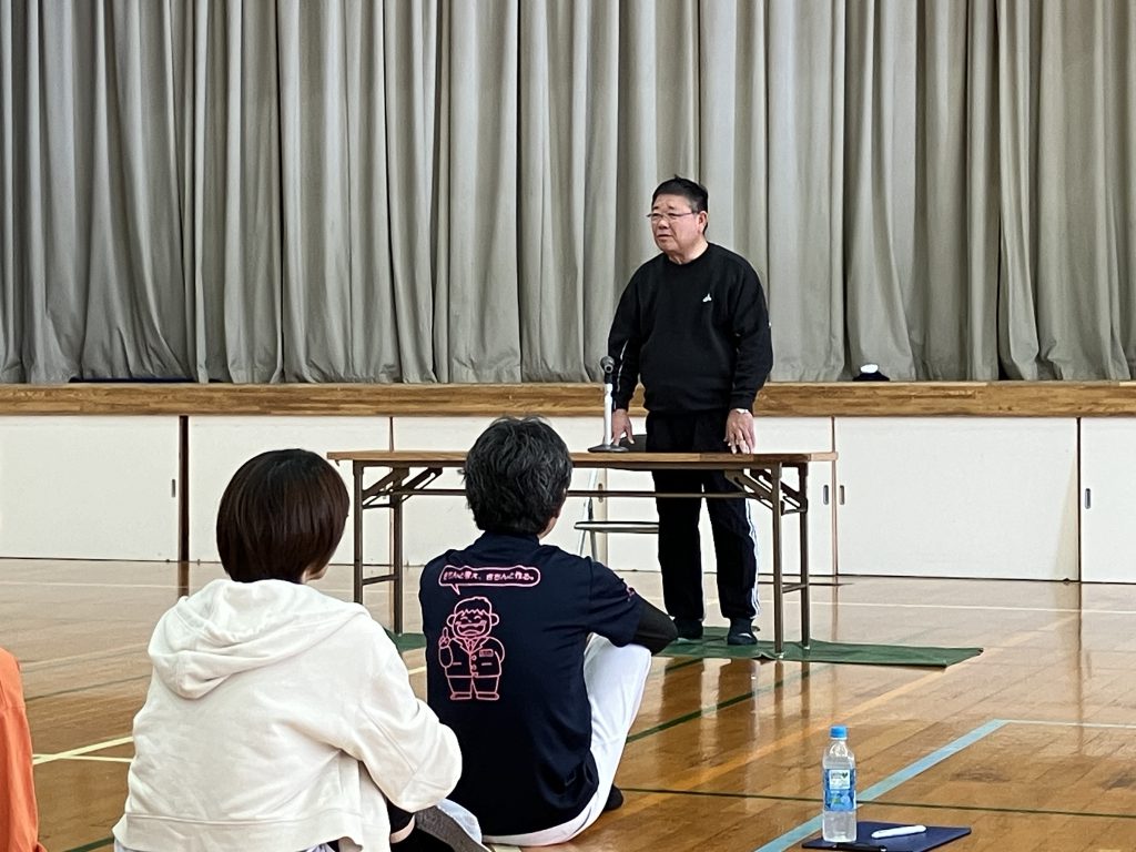 同窓会会長山口毅