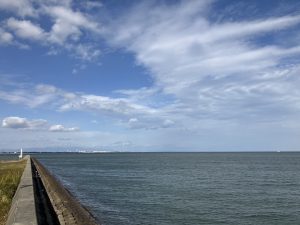 松阪港沿岸の眺め